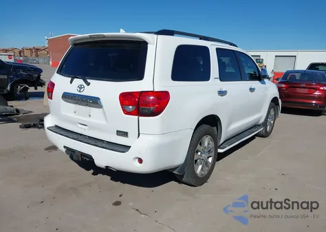 2014 Toyota Sequoia Limited 5.7L V8 из США, поврежденный, VIN 5TDKY5G19ES052809